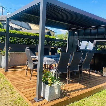 Maison Gite Chez Nounou Sauna Jacuzzi Jardin Arbore Etting Exteriér fotografie