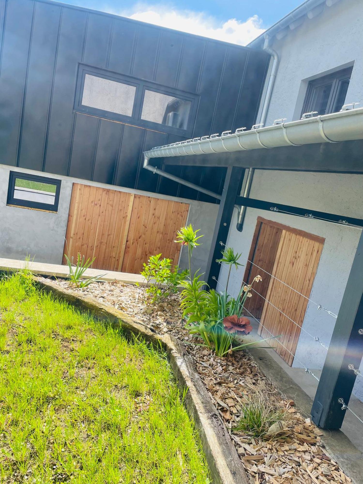 Maison Gite Chez Nounou Sauna Jacuzzi Jardin Arbore Etting Exteriér fotografie